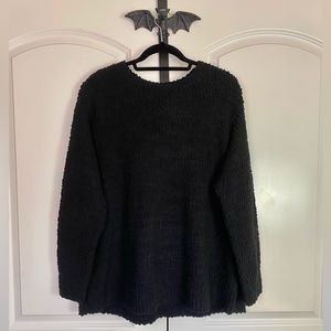 Goth Deep Black Sweater, Super Soft, Stretchy, NWT size 3X
